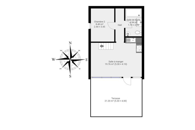 Condrogest - Bungalow 2 chambres avec terrasse à vendre à Hastière