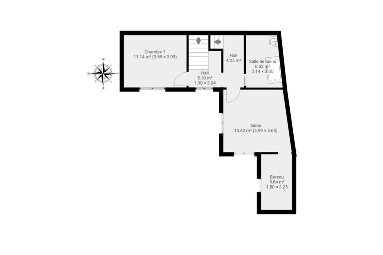 Condrogest - Maison 3 chambres à vendre au centre de Dinant