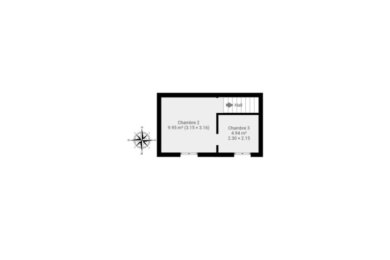 Condrogest - Maison 3 chambres à vendre au centre de Dinant