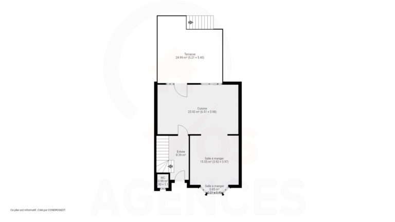 Condrogest - VENDU Maison rénovée 3 chambres avec jardin et terrasse à Ciney
