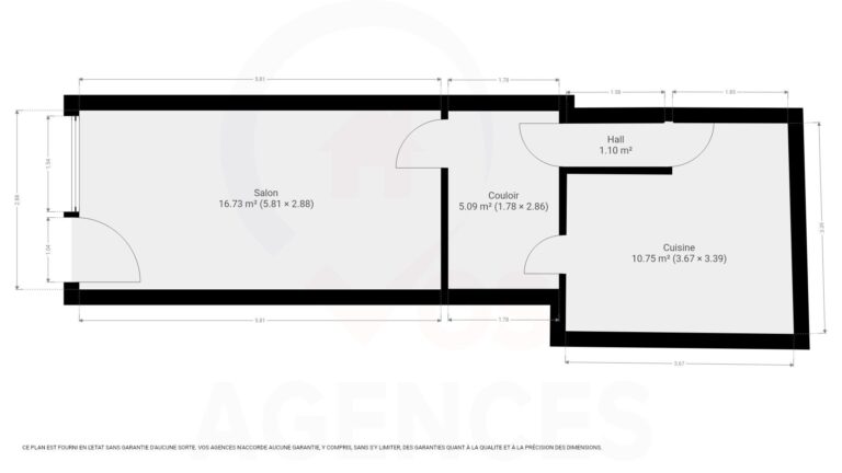 Condrogest - Maison 3 chambres à rénover à vendre au centre de Ciney