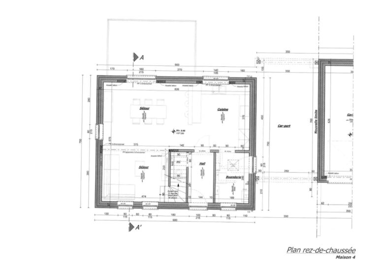 Condrogest - Nouvelle construction 4 façades à louer à Verlée