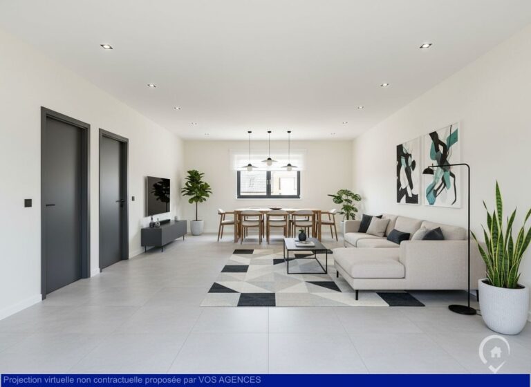 Condrogest - Maison neuve 3 chambres avec carport à vendre à Mesnil