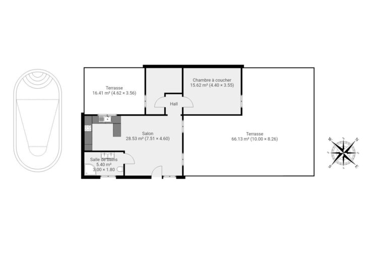 Condrogest - Maison 4 façades 2 chambres à vendre à Hastière
