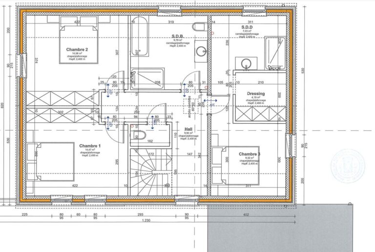 Condrogest - Maison neuve 4 façades à Humain – vendue clé sur porte