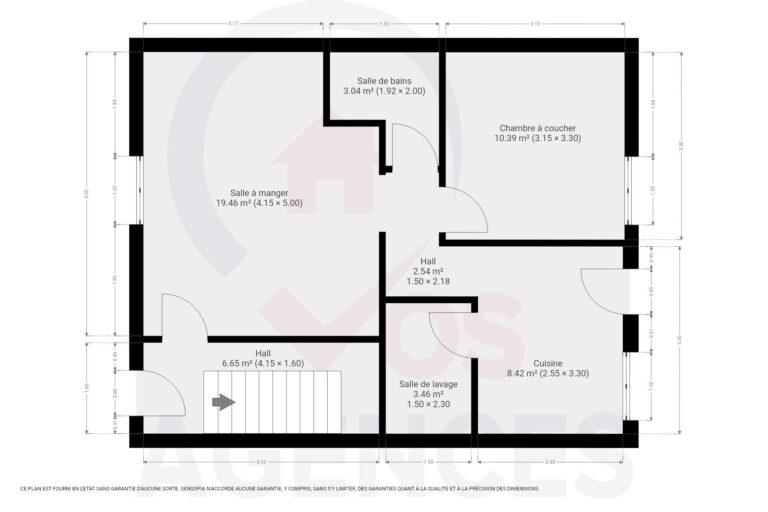 Condrogest - Immeuble de rapport 4 unités à Wanlin à vendre