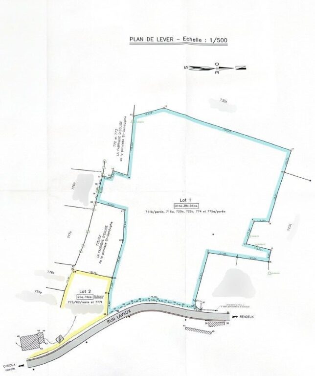 Condrogest - Terrain constructible de plus d'un hectare à vendre à Rendeux
