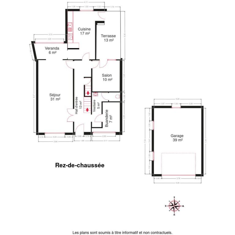 Condrogest - VENDU !!! Maison 4 chambres avec garage à vendre à Aisemont