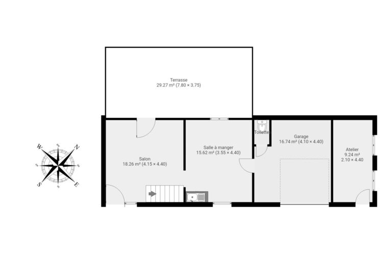 Condrogest - Fermette à rénover avec vue panoramique à vendre à Godinne