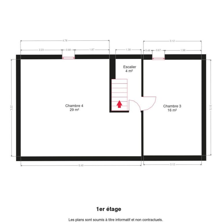 Condrogest - Maison de plain-pied 4 chambres à vendre à Inzemont