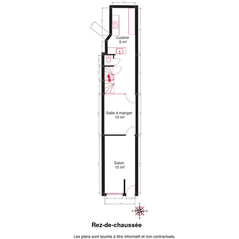 Condrogest - Maison 4 chambres avec grand jardin à vendre à Dinant