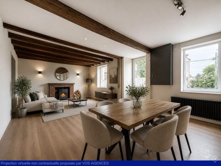 Condrogest - Maison 5 chambres avec garage à vendre au centre de Ciney