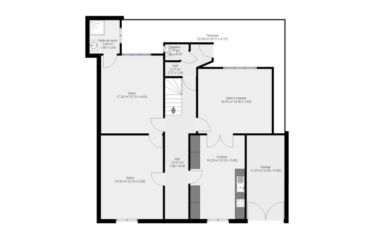 Condrogest - Maison de ville 4 chambres à vendre au cœur d’Yvoir