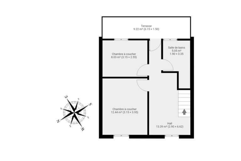 Condrogest - Maison 2 chambres à rénover à Falmignoul