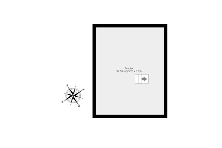 Condrogest - Maison 2 chambres à rénover à Falmignoul