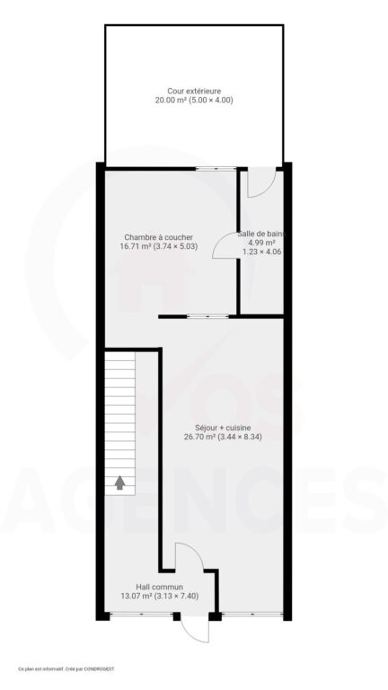 Condrogest - SOUS OPTION !!! Immeuble de rapport à vendre au centre de Ciney