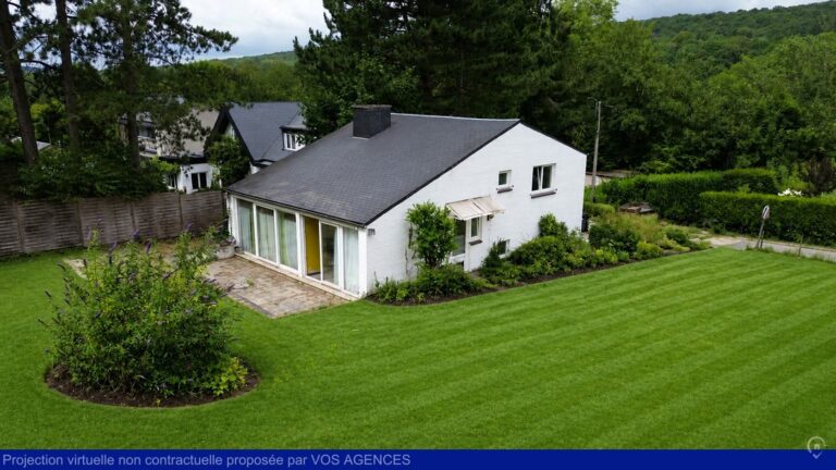 Condrogest - Villa 4 façades à Profondeville avec terrain constructible