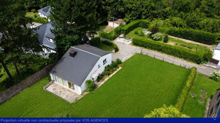 Condrogest - Villa 4 façades à Profondeville avec terrain constructible