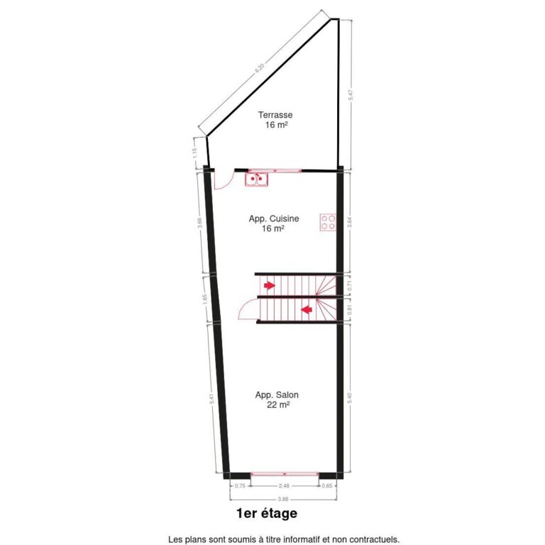 Condrogest - Immeuble de rapport idéalement situé à Dinant à vendre