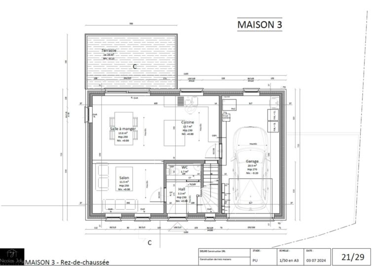 Condrogest - Nouvelle construction 4 chambres à Anseremme - Dinant