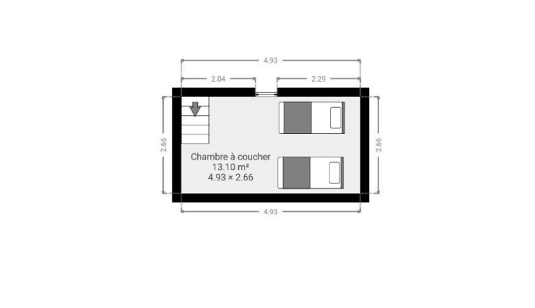 Condrogest - Chalet 3 chambres avec permis pour gîte 6 personnes à vendre