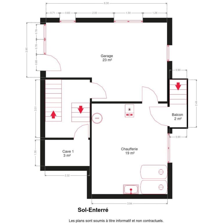Condrogest - Maison 4 façades 3 chambres à vendre à Hastière
