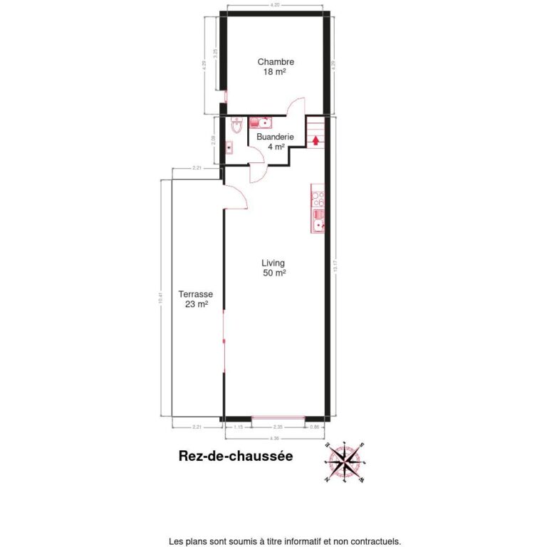 Condrogest - Maison 3 chambres à vendre au centre de Ciney