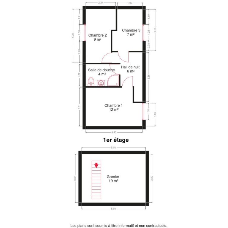 Condrogest - Maison 3 chambres à vendre au centre de Ciney